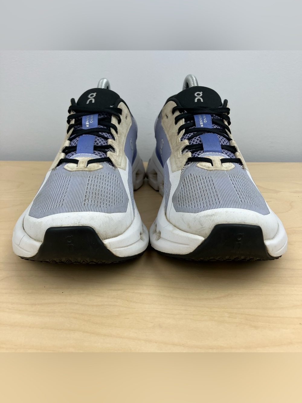 On Cloud Women’s Size 8.5 Cloudrunner 2 White Purple Athletic Running Shoes - Picture 5 of 10
